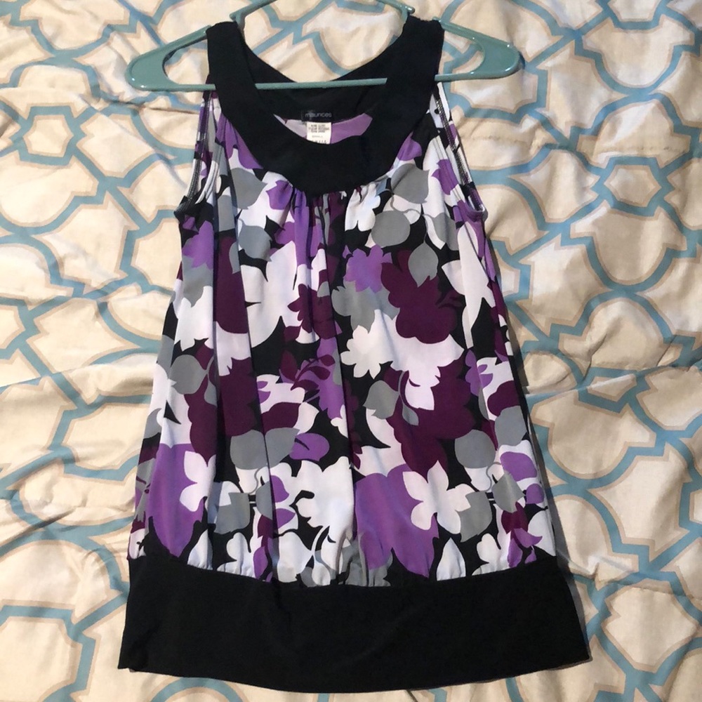 Purple Flower Tank
